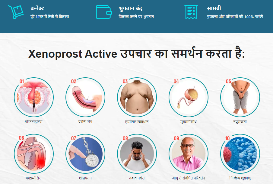 Xenoprost Active Capsule Nearby - Use in Hindi Side Effects in Hindi!