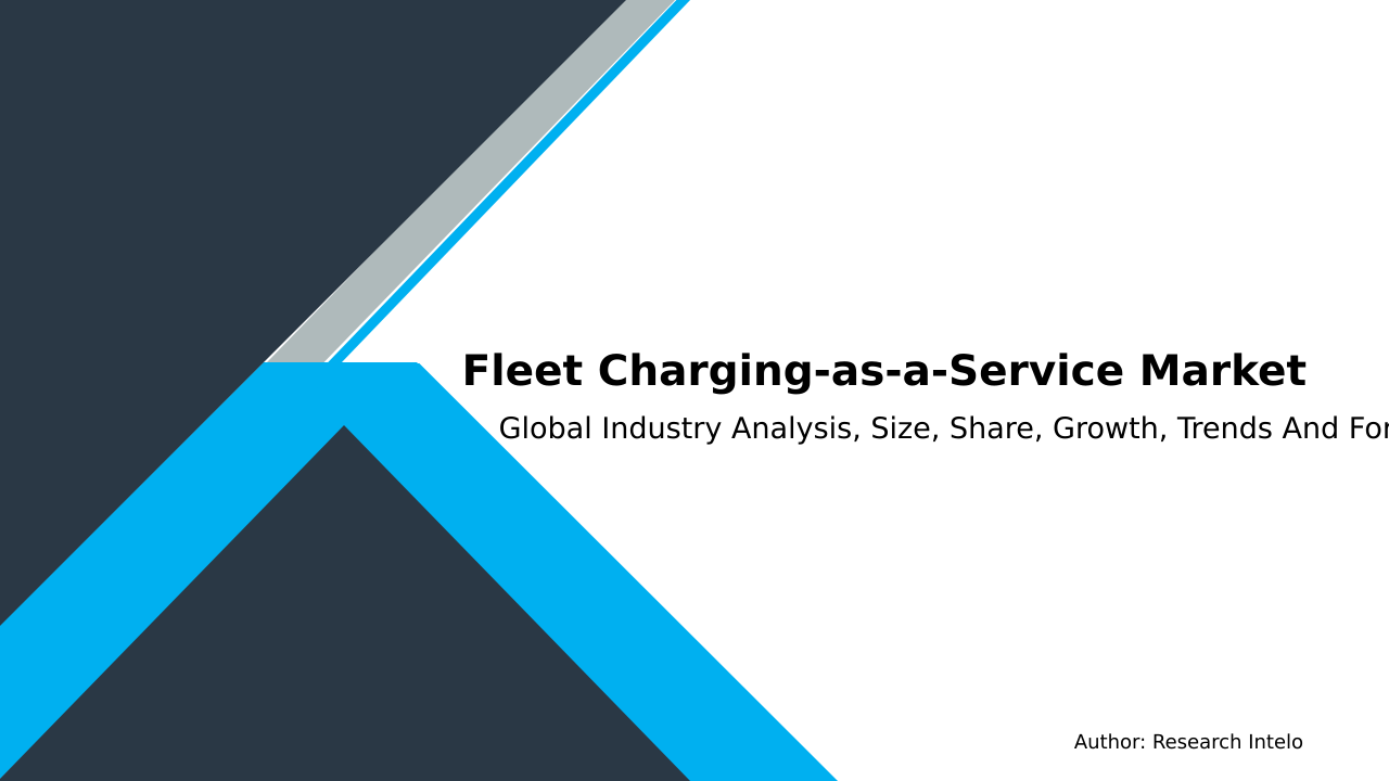 Fleet Charging as a Service Market Research Report 2033