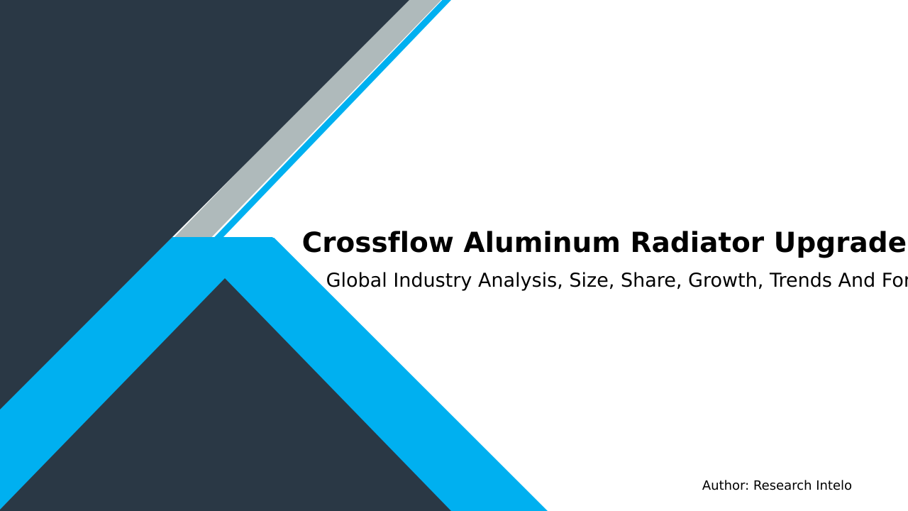Crossflow Aluminum Radiator Upgrade Market Research Report 2033